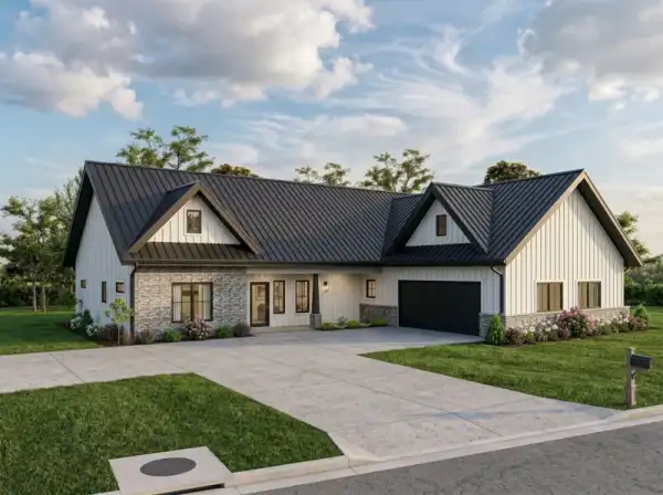 Kaitlyn Raye single-story house plan exterior