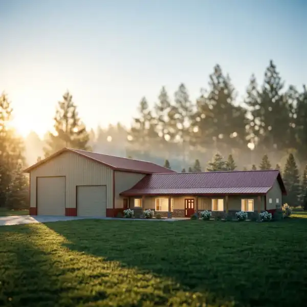 Rose Mount single-story house plan exterior