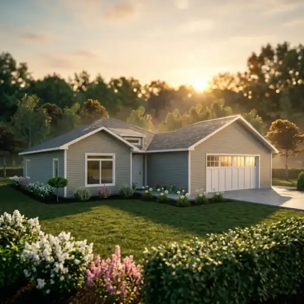 Taylor single-story house plan exterior
