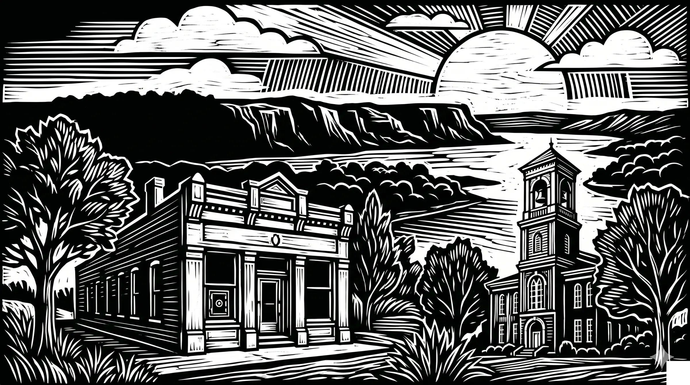 Liberty, Missouri courthouse in Clay County — homestead shell and barndominium build area