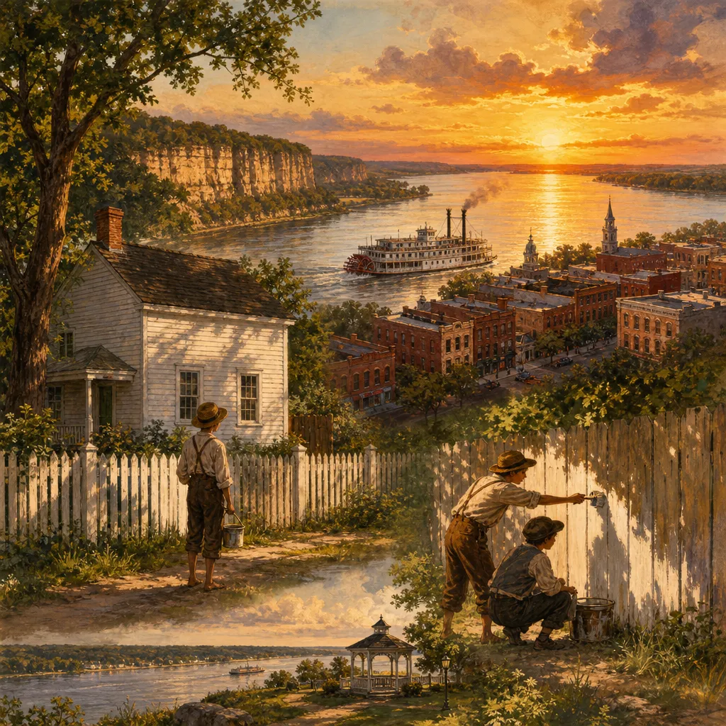 Marion County, Missouri — illustrated county hero for DreamStart Building Company homestead shell builders